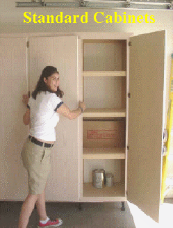 Garage cabinet Tucson home storage shelves that slide
