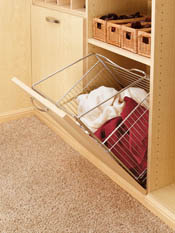 Tilt-Out Hamper Door Mounted 16" & 21" wide