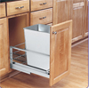 32 Quart Stainless Steel container 11 3/8" wide