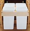 Quad 27 quart wood classic 24" wide