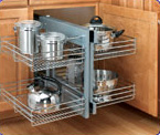 Blind corner system