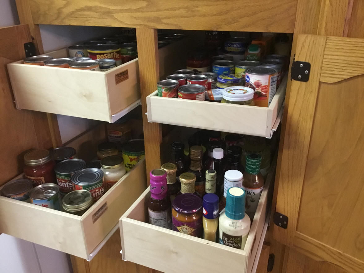 Standard Pull Out Shelves - ALL ORGANIZED