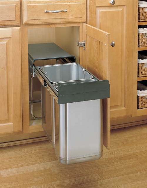 30 Litre Capacity 502.05.706 Built-in Tilting Kitchen Cabinet Unit Waste Bin 