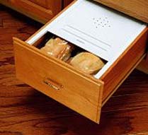 Bread Cover Drawer Kit - This kit converts your existing drawer into a bread box drawer