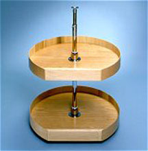 20 inch D shaped Lazy Susan